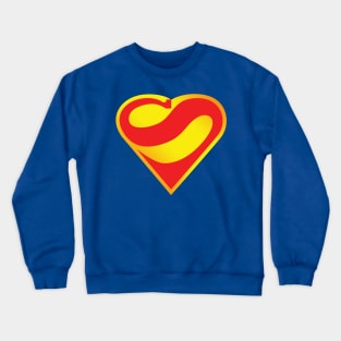 Super Heart Crewneck Sweatshirt